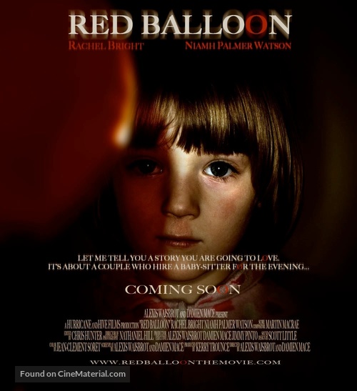 Red Balloon - British Movie Poster