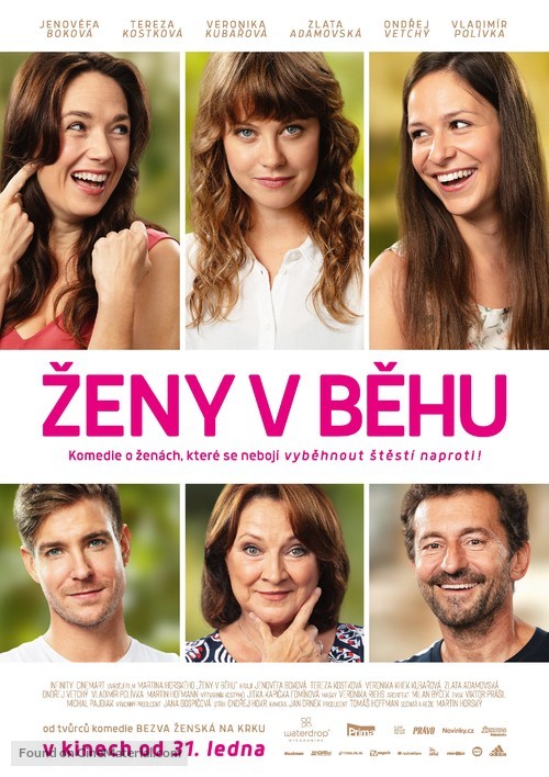 Zeny v behu - Czech Movie Poster