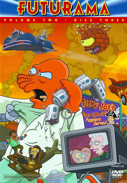 &quot;Futurama&quot; - DVD movie cover