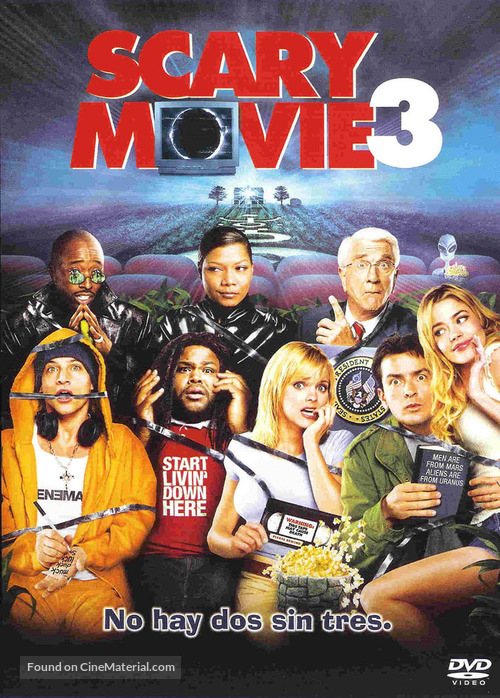 Scary Movie 3 - Spanish DVD movie cover