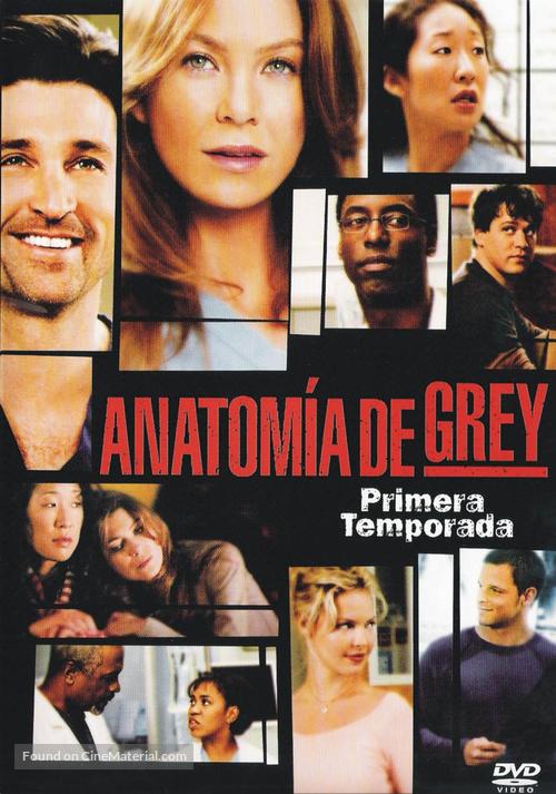 &quot;Grey&#039;s Anatomy&quot; - Spanish DVD movie cover