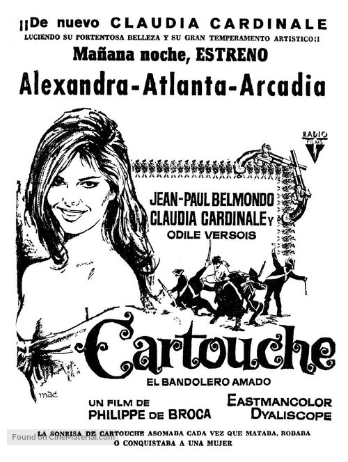 Cartouche - Spanish poster