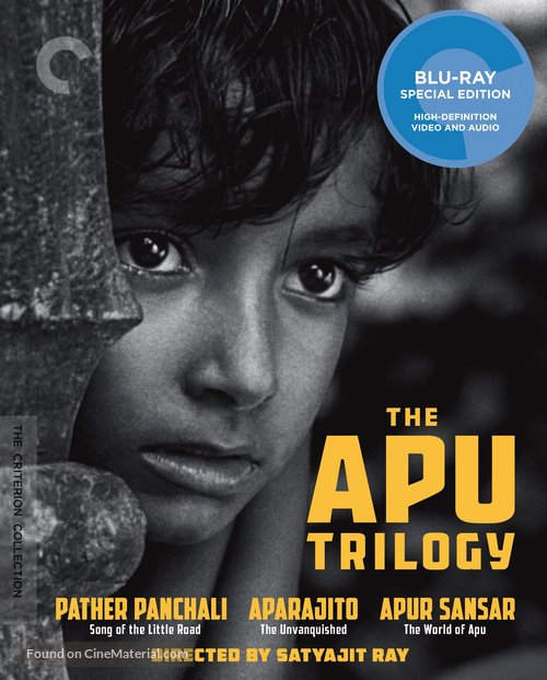 Aparajito - Blu-Ray movie cover