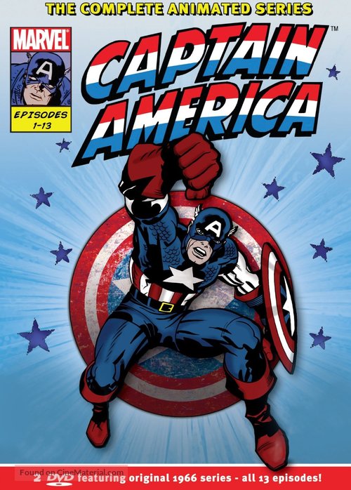 &quot;Captain America&quot; - British DVD movie cover