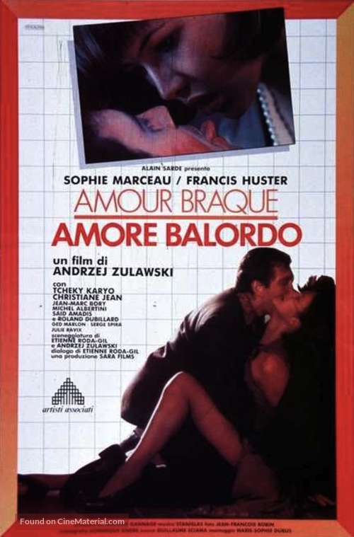 L&#039;amour braque - Italian Movie Cover