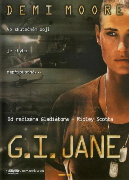 G.I. Jane - Czech DVD movie cover