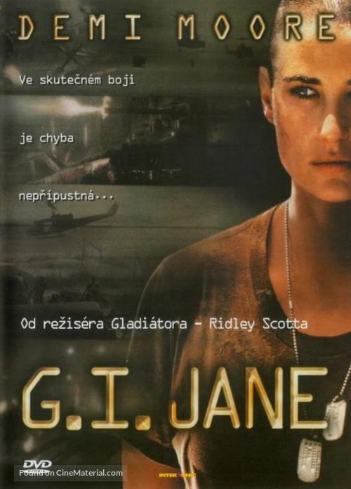G.I. Jane - Czech DVD movie cover