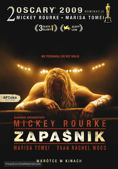 The Wrestler - Polish Movie Poster