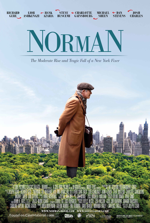 Norman: The Moderate Rise and Tragic Fall of a New York Fixer - Movie Poster