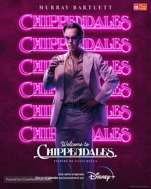 Welcome to Chippendales - French Movie Poster