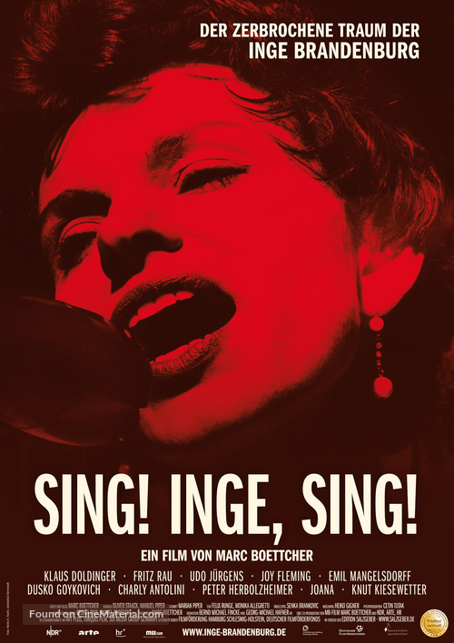 Sing! Inge, Sing! - German Movie Poster