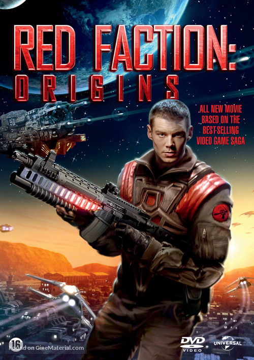 Red Faction: Origins - Dutch DVD movie cover