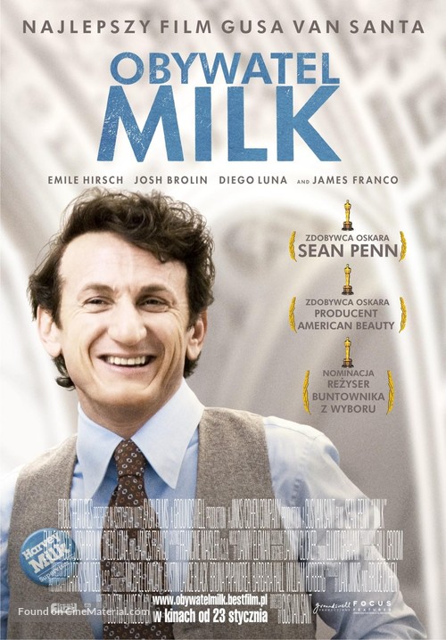 Milk - Polish Movie Poster
