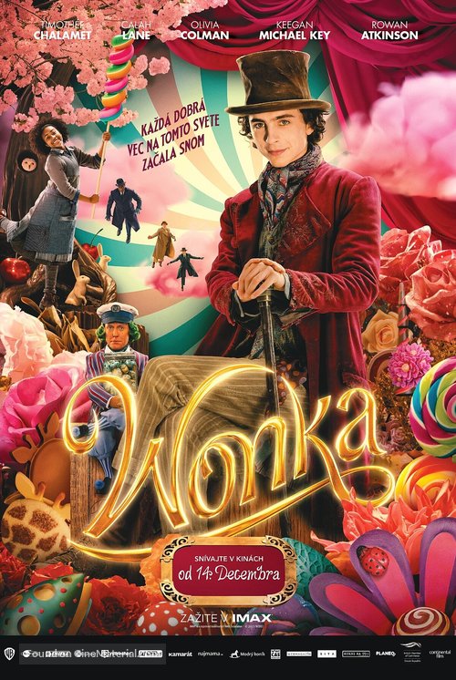 Wonka - Slovak Movie Poster