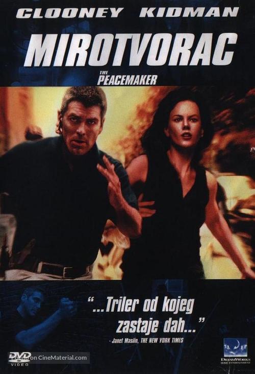 The Peacemaker - Croatian DVD movie cover