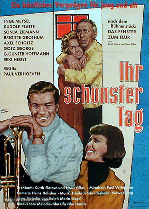 Ihr sch&ouml;nster Tag - German Movie Poster