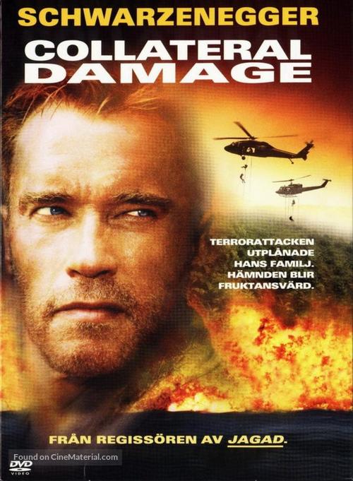 Collateral Damage - Swedish DVD movie cover