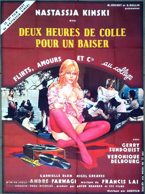 Leidenschaftliche Bl&uuml;mchen - French Movie Poster
