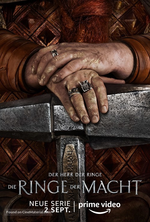 &quot;The Lord of the Rings: The Rings of Power&quot; - Danish Movie Poster