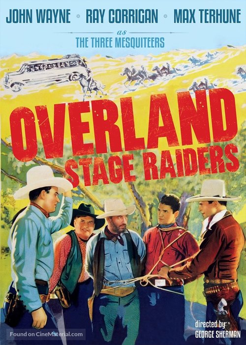 Overland Stage Raiders - DVD movie cover