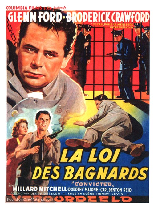 Convicted - Belgian Movie Poster