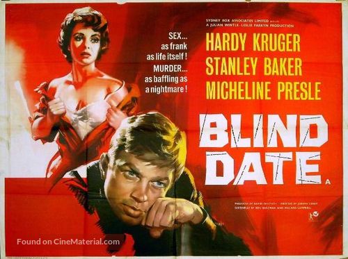 Blind Date - British Movie Poster
