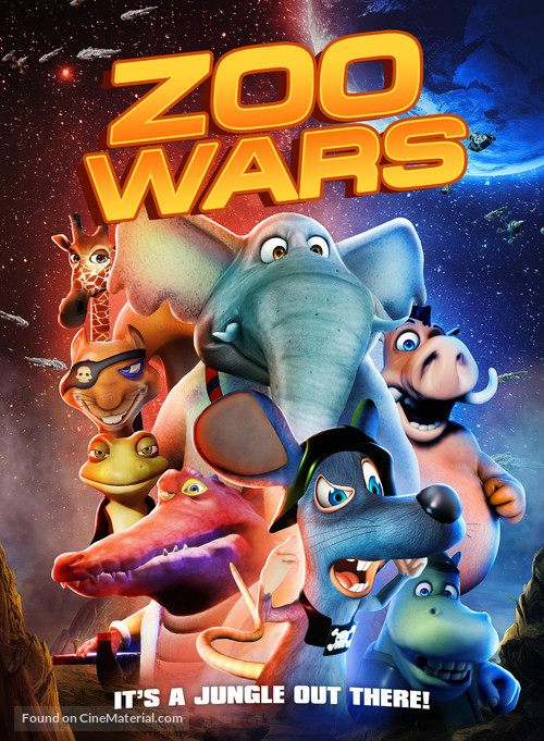 Zoo Wars - DVD movie cover