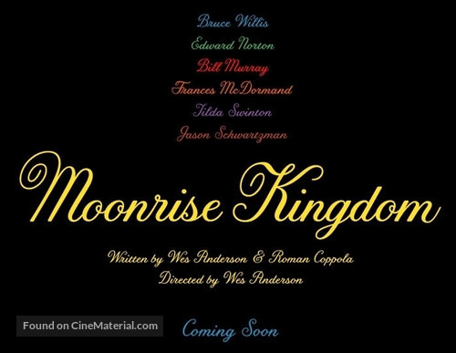 Moonrise Kingdom - Movie Poster