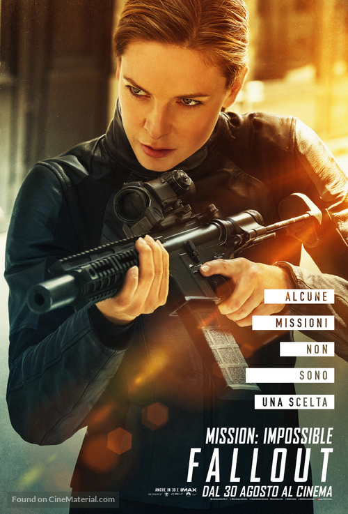 Mission: Impossible - Fallout - Italian Movie Poster