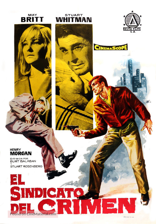 Murder, Inc. - Spanish Movie Poster