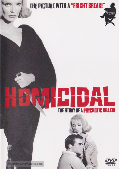 Homicidal - DVD movie cover