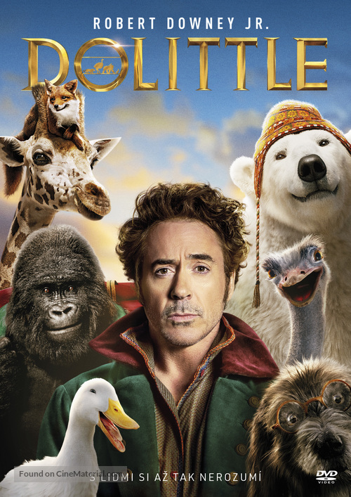 Dolittle - Czech DVD movie cover