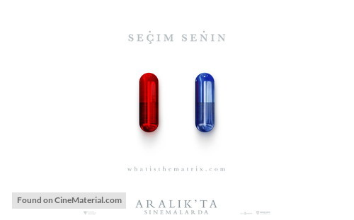 The Matrix Resurrections - Turkish Movie Poster