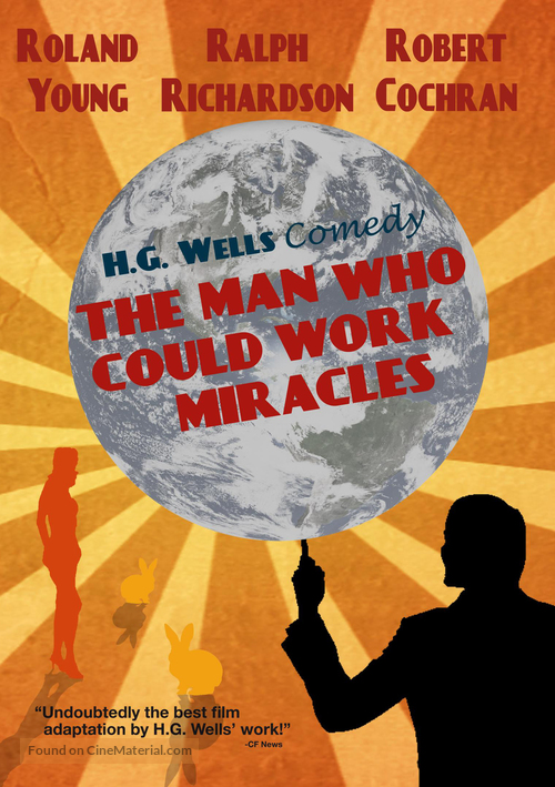 The Man Who Could Work Miracles - Movie Cover