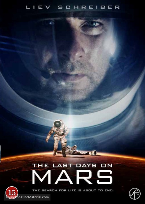 The Last Days on Mars - Danish DVD movie cover