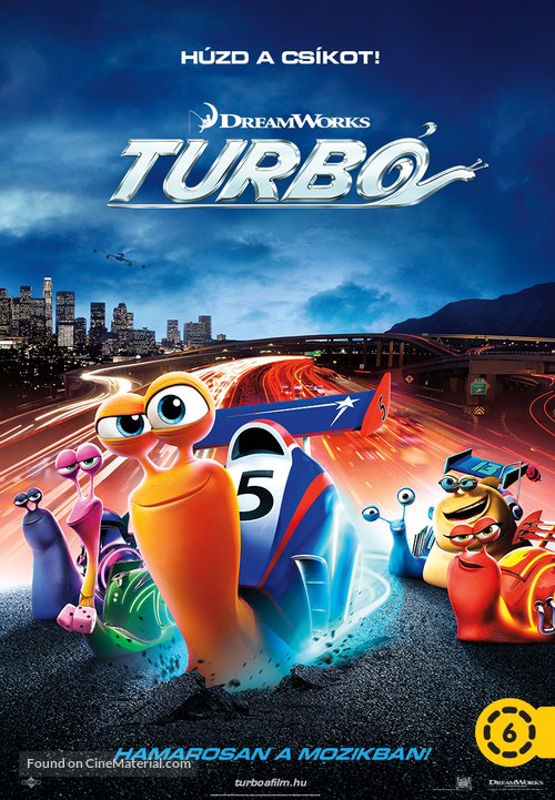 Turbo - Hungarian Movie Poster