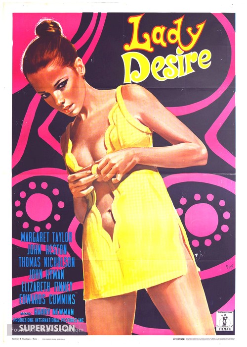 Lady Desire - Italian Movie Poster