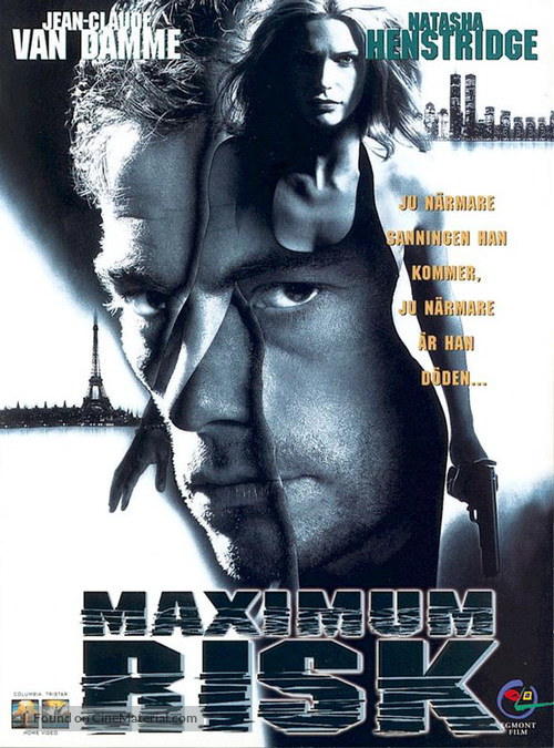 Maximum Risk - Swedish DVD movie cover