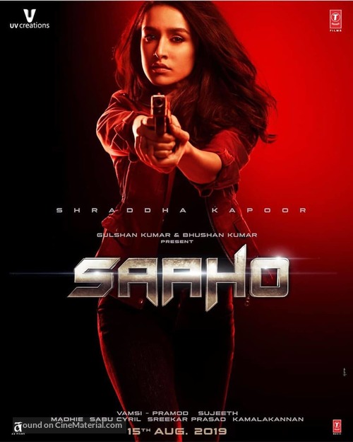 Saaho - Indian Movie Poster