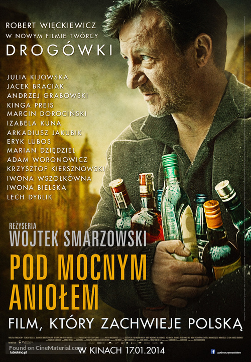 Pod Mocnym Aniolem - Polish Movie Poster