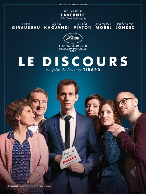 Le discours - French Movie Poster