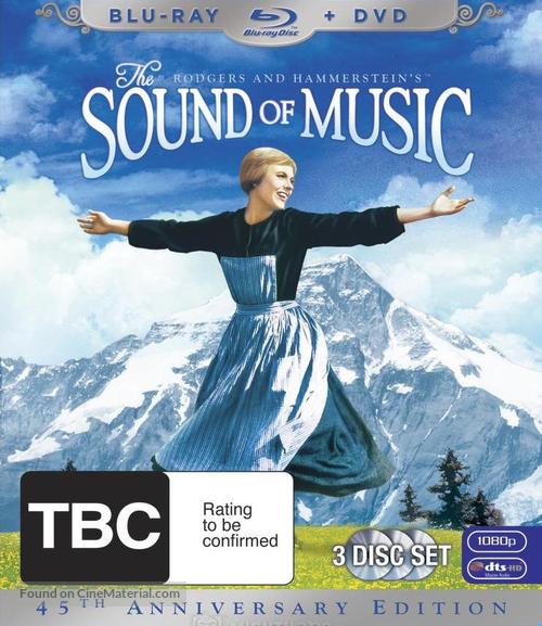 The Sound of Music - New Zealand Blu-Ray movie cover