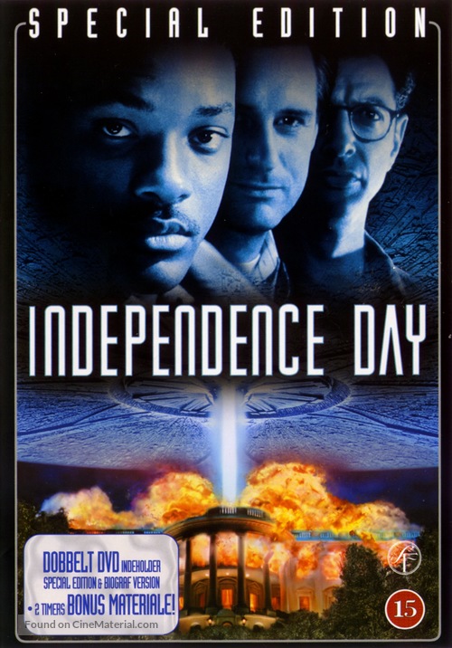 Independence Day - Danish DVD movie cover