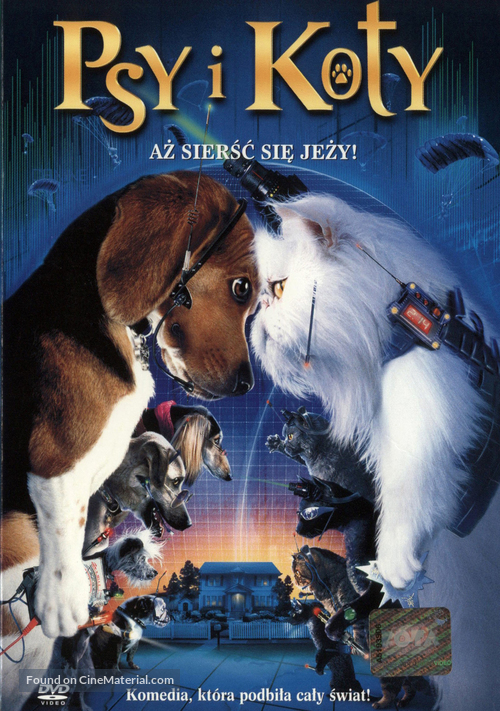 Cats &amp; Dogs - Polish DVD movie cover