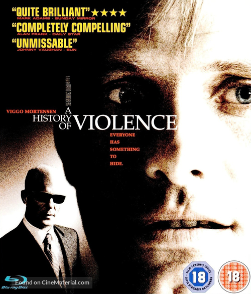 A History of Violence - British Movie Cover