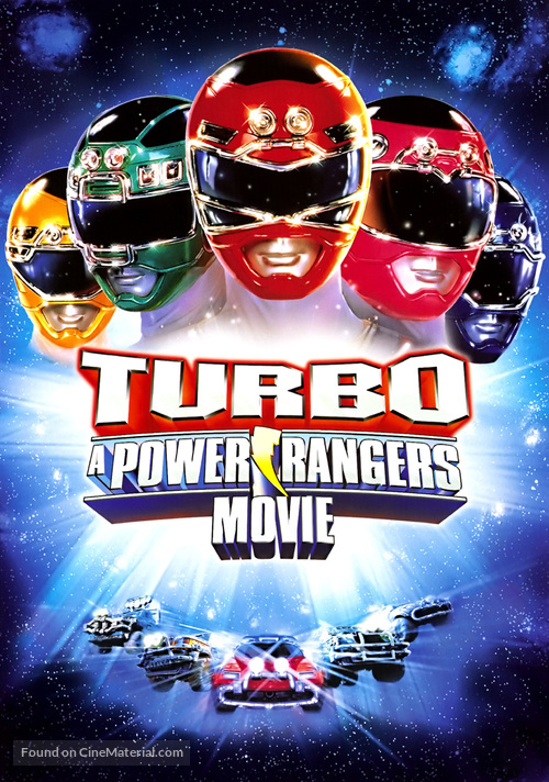 Turbo: A Power Rangers Movie - DVD movie cover