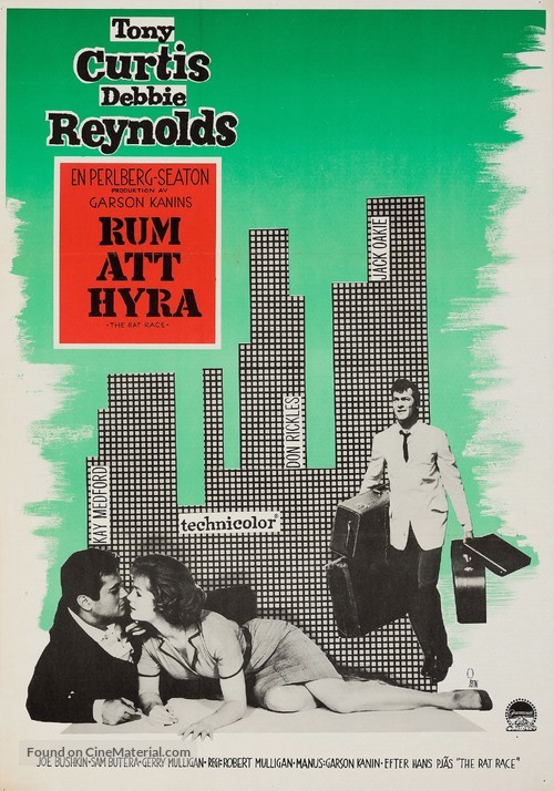 The Rat Race - Swedish Movie Poster