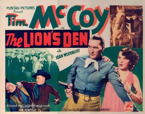 The Lion&#039;s Den - Movie Poster