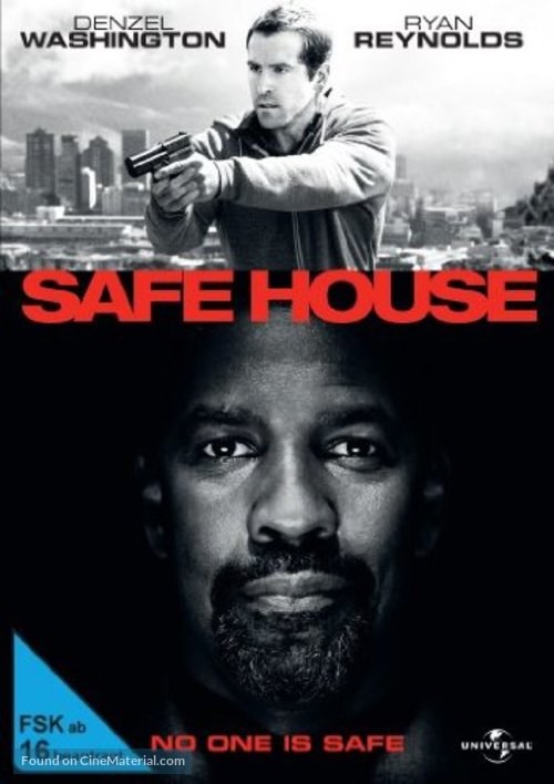 Safe House - German DVD movie cover