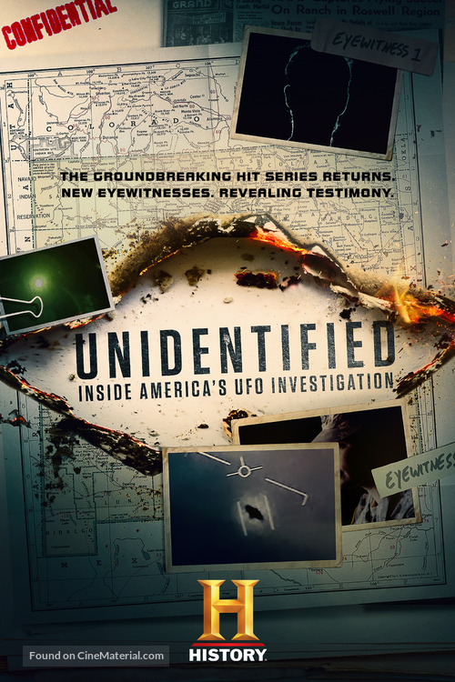 &quot;Unidentified: Inside America&#039;s UFO Investigation&quot; - Movie Poster